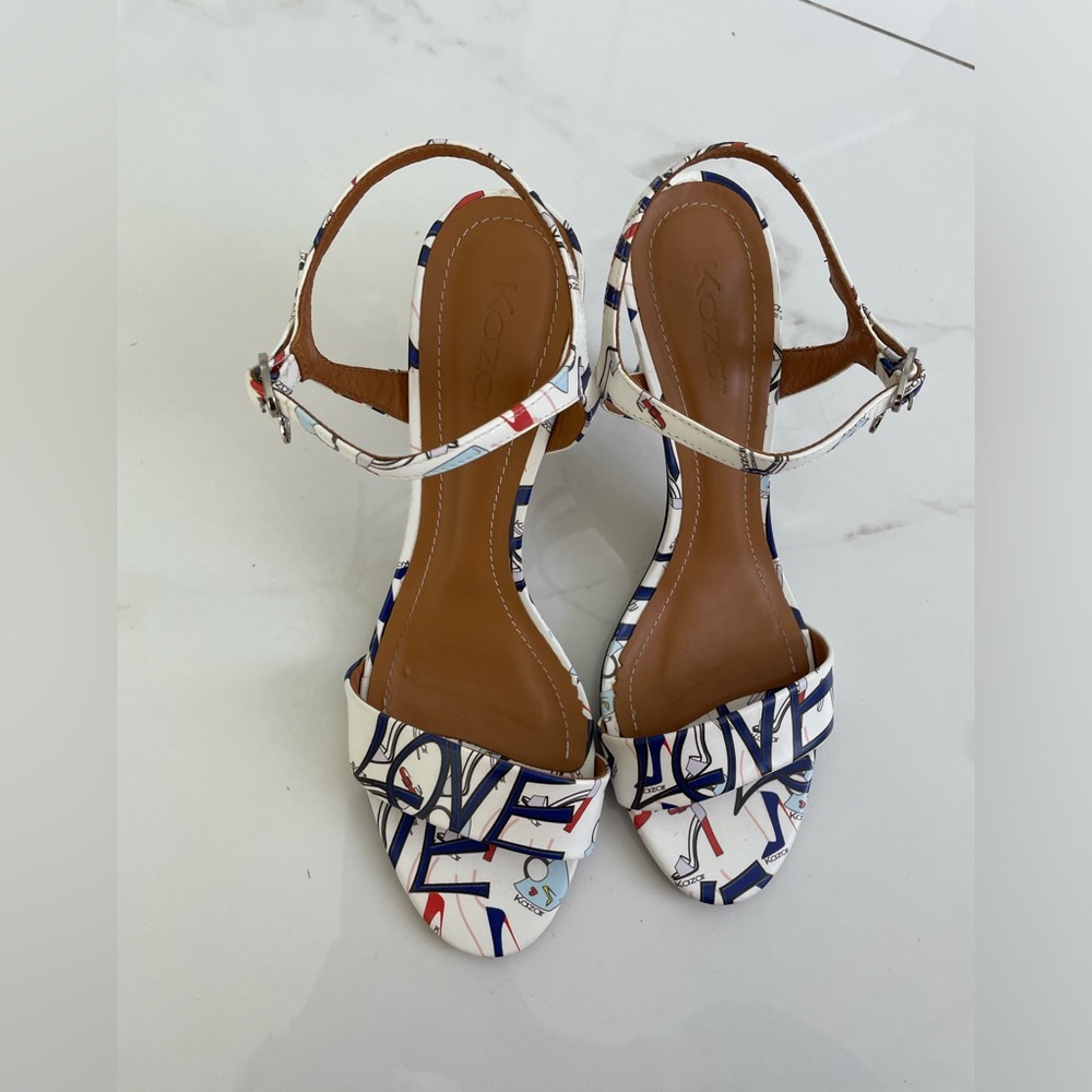 High heels Rylko European brand leather 3 inch heights.Size small 38.Line new